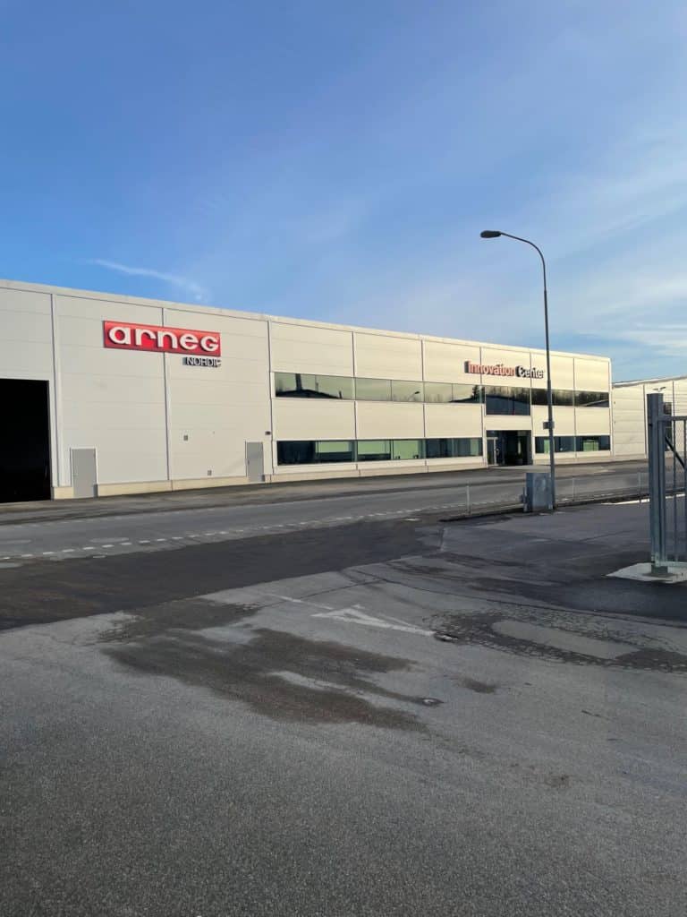 Wica Cold Arnegs nya företagscenter på 800 kvadratmeter